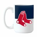 Logo Brands Boston Red Sox 15oz Colorblock Sublimated Mug 505-C15M-11
